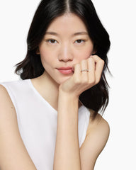 DY Infinity Alternating Band Ring in 18K Yellow Gold with Diamonds, 3.3mm