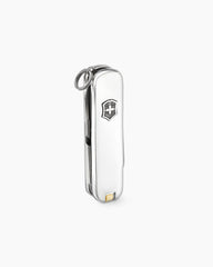 Streamline® Inlay Swiss Army® Knife in Sterling Silver with Black Onyx