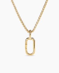 Lexington Amulet Holder in 18K Yellow Gold, 21mm