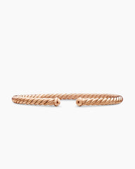 Cable Flex® Bracelet in 18K Rose Gold, 4mm