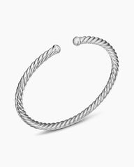 Cable Flex® Bracelet in 18K White Gold, 4mm