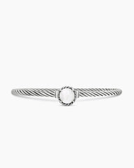 Petite Chatelaine® Bracelet in Sterling Silver with Pearl, 3mm