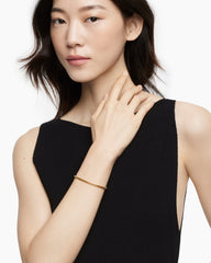 DY Bel Aire Box Chain Bracelet in 18K Yellow Gold, 4mm