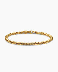 DY Bel Aire Box Chain Bracelet in 18K Yellow Gold, 4mm