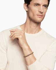 Armory® Link Bracelet in 18K Rose Gold with Cognac Diamonds, 9.5mm