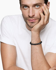 Armory® Link Bracelet in Black Titanium, 9.5mm