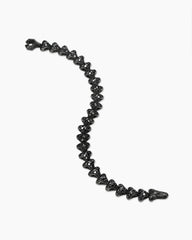 Armory® Link Bracelet in Black Titanium with Black Diamonds, 9.5mm