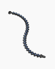 Armory® Link Bracelet in Black Titanium with Sapphires, 9.5mm