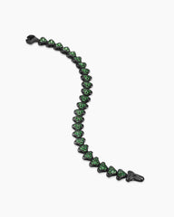 Armory® Link Bracelet in Black Titanium with Tsavorites, 9.5mm