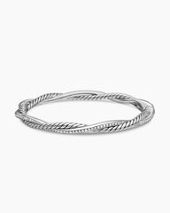 Petite Infinity Bracelet in Sterling Silver with Diamonds, 4.4mm