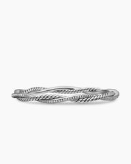 Petite Infinity Bracelet in Sterling Silver with Diamonds, 4.4mm
