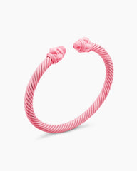 Renaissance® Classic Cable Bracelet in Pink Aluminum, 5mm