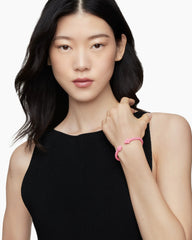 Renaissance® Classic Cable Bracelet in Pink Aluminum, 5mm