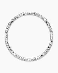 Pavé Stretch Bracelet in 18K White Gold with Diamonds, 3mm