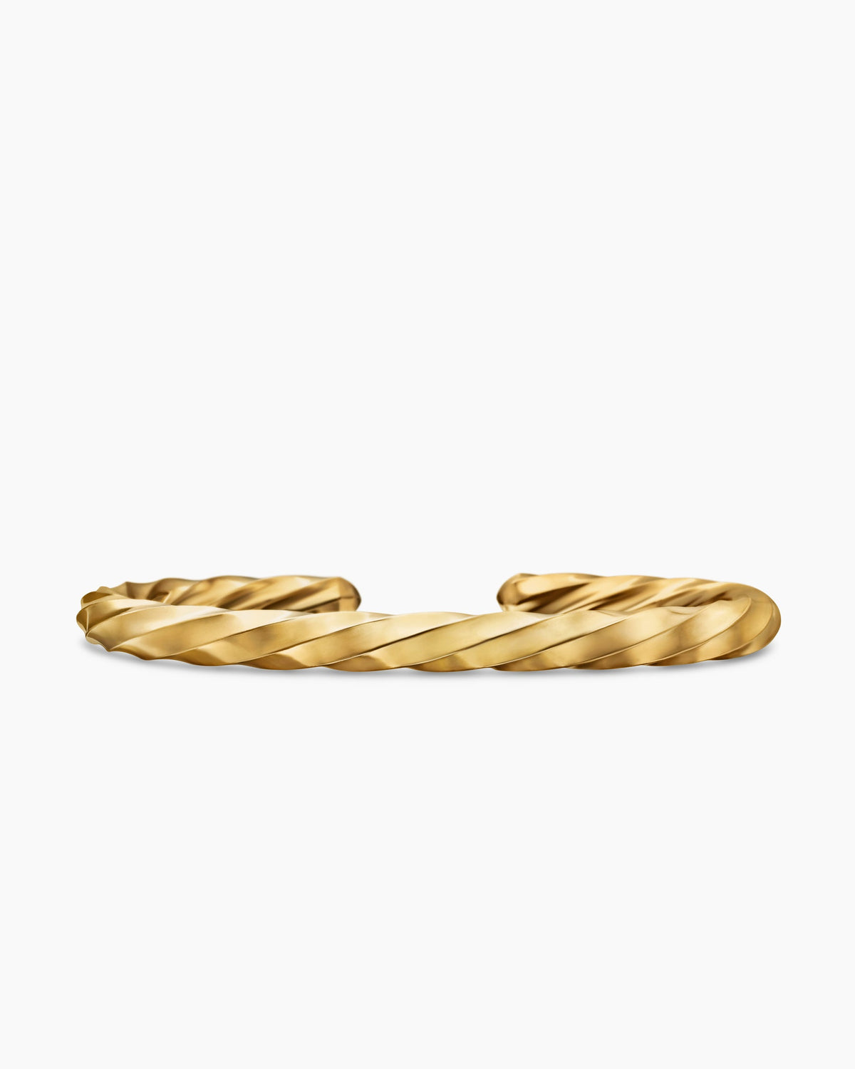 Cable Edge® Cuff Bracelet in 18K Yellow Gold, 5.5mm