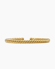 Modern Oval Cablespira® Bracelet in 18K Yellow Gold, 4.5mm