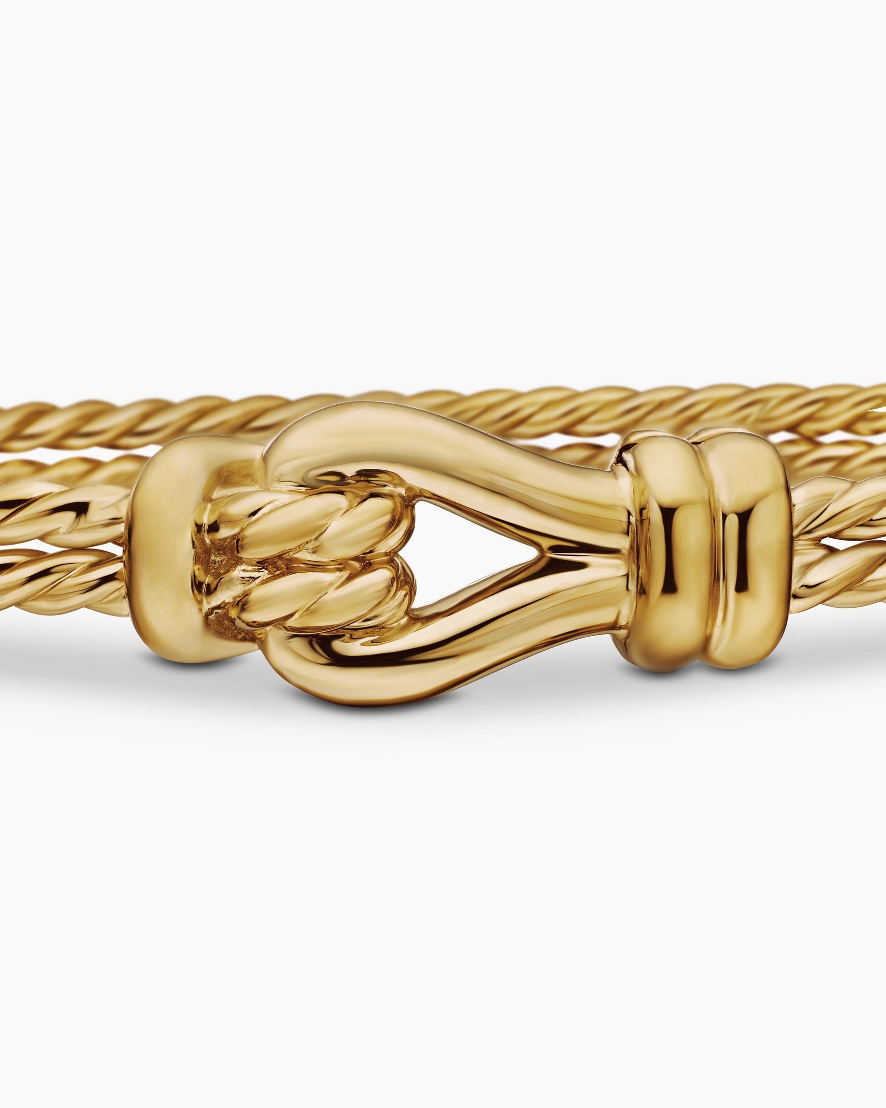 Thoroughbred Loop Bracelet in 18K Yellow Gold, 4.5mm