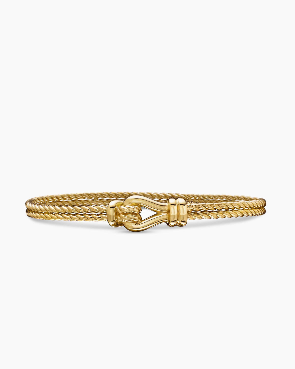 Thoroughbred Loop Bracelet in 18K Yellow Gold, 4.5mm