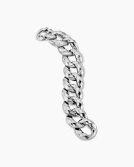 Cable Edge® Curb Chain Bracelet in Sterling Silver, 23mm