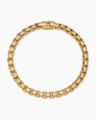 DY Bel Aire Box Chain Bracelet in 18K Yellow Gold, 5.2mm