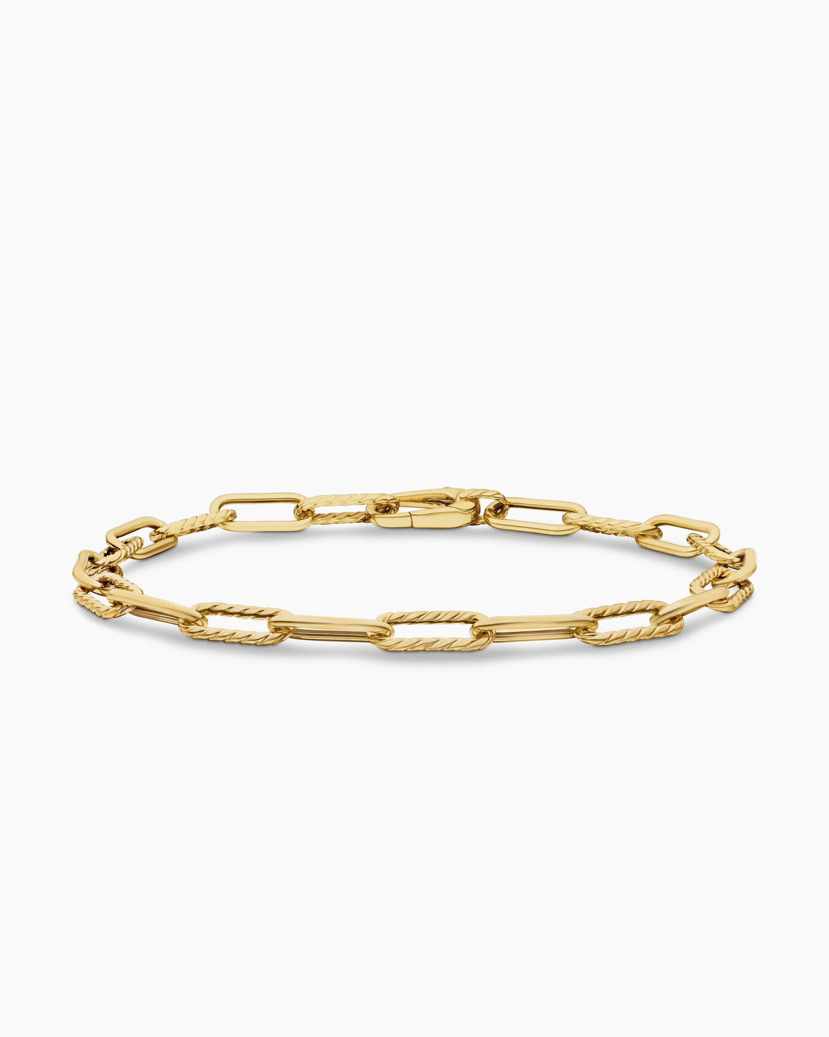 DY Madison® Chain Bracelet in 18K Yellow Gold, 4mm