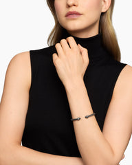 Renaissance® Classic Cable Bracelet in Blackened Silver, 5mm