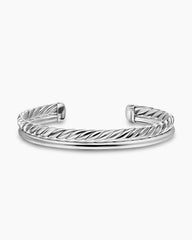 DY Mercer® Two Row Cuff Bracelet in Sterling Silver, 8mm