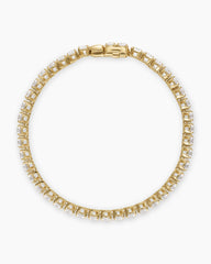 Tennis Bracelet in 18K Yellow Gold with Diamonds, 4mm