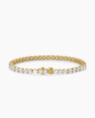 Tennis Bracelet in 18K Yellow Gold with Diamonds, 4mm