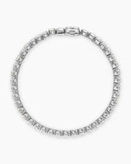 Tennis Bracelet in 18K White Gold with Diamonds, 4mm