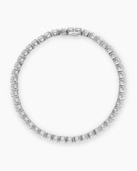 Tennis Bracelet in 18K White Gold with Diamonds, 3.8mm