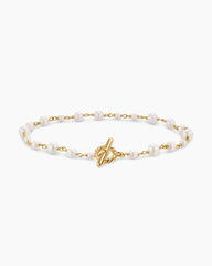 Pearl Classics Toggle Chain Bracelet in 18K Yellow Gold, 4.5mm