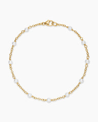 Pearl Classics Station Bracelet in 18K Yellow Gold, 3.5mm
