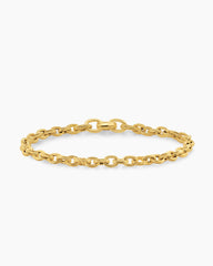 DY Mercer® Petite Chain Bracelet in 18K Yellow Gold, 4.5mm