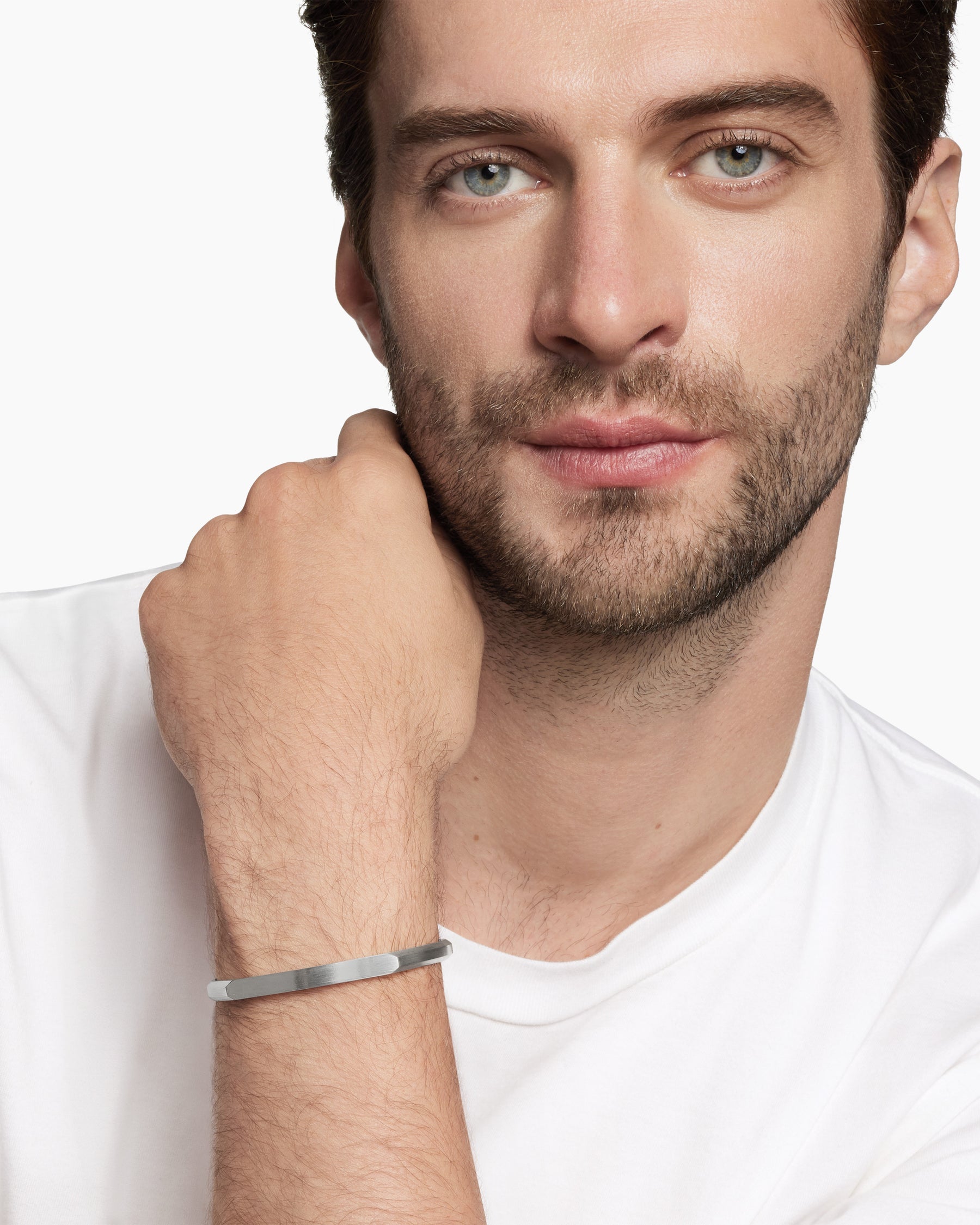 Streamline® Cuff Bracelet in Sterling Silver, 5.5mm