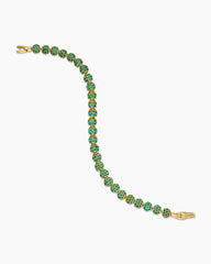 Spiritual Beads Bracelet in 18K Yellow Gold and Pavé Emeralds, 6mm