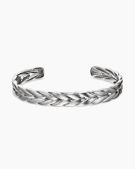Chevron Cuff Bracelet in Sterling Silver, 9mm