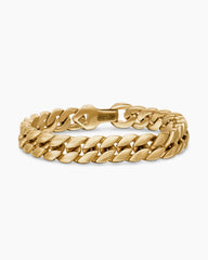 Curb Chain Bracelet in 18K Yellow Gold, 11.5mm