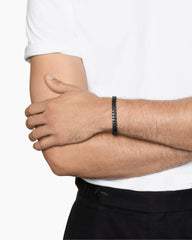 Curb Chain Bracelet in Black Titanium, 8mm