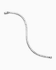 Spiritual Beads Cushion Bracelet in Sterling Silver, 4mm