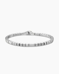 Spiritual Beads Cushion Bracelet in Sterling Silver, 4mm