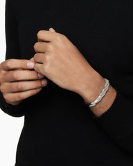 DY Helios™ Cuff Bracelet in Sterling Silver, 9mm