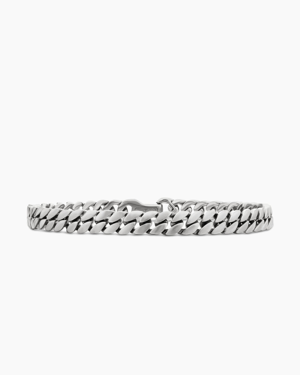 Curb Chain Bracelet in Sterling Silver, 6mm