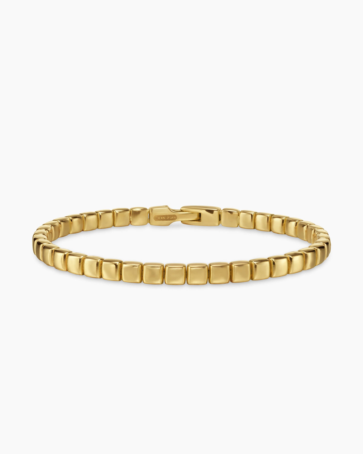 Spiritual Beads Tile Bracelet in 18K Yellow Gold, 4.7mm