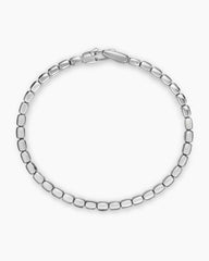 Spiritual Beads Tile Bracelet in 18K White Gold, 4.7mm