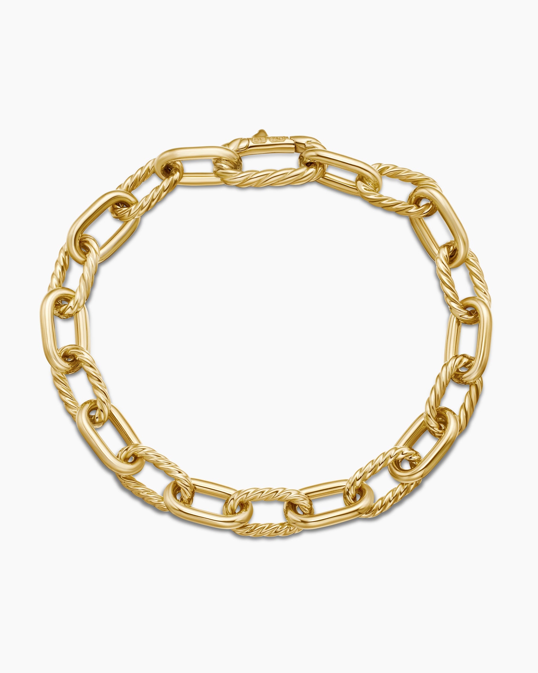 DY Madison® Chain Bracelet in 18K Yellow Gold, 8.5mm
