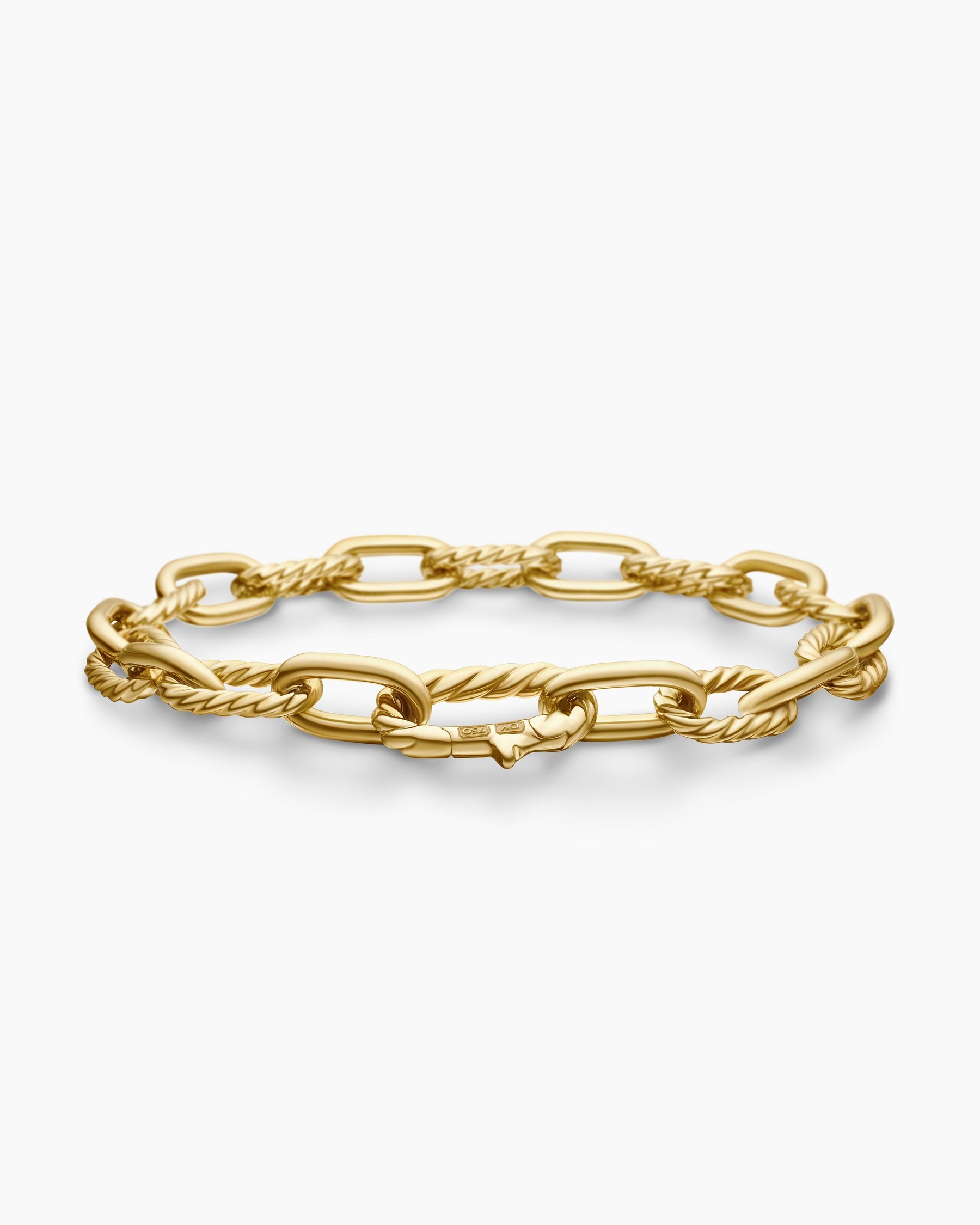 DY Madison® Chain Bracelet in 18K Yellow Gold, 8.5mm