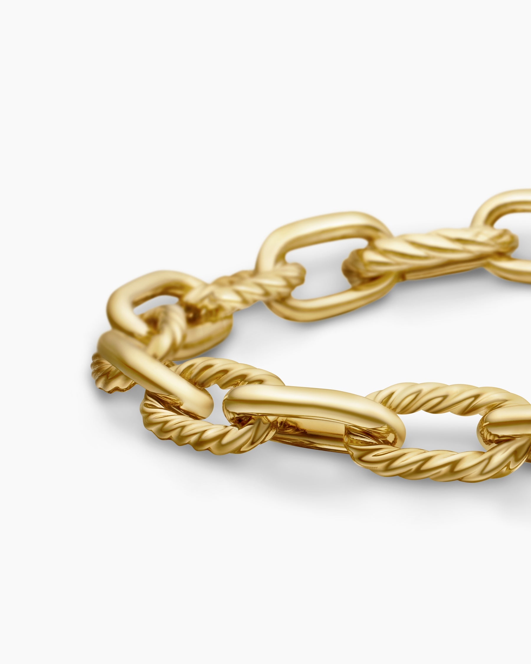 DY Madison® Chain Bracelet in 18K Yellow Gold, 8.5mm