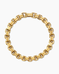 Streamline® Double Link Bracelet in 18K Yellow Gold, 8mm