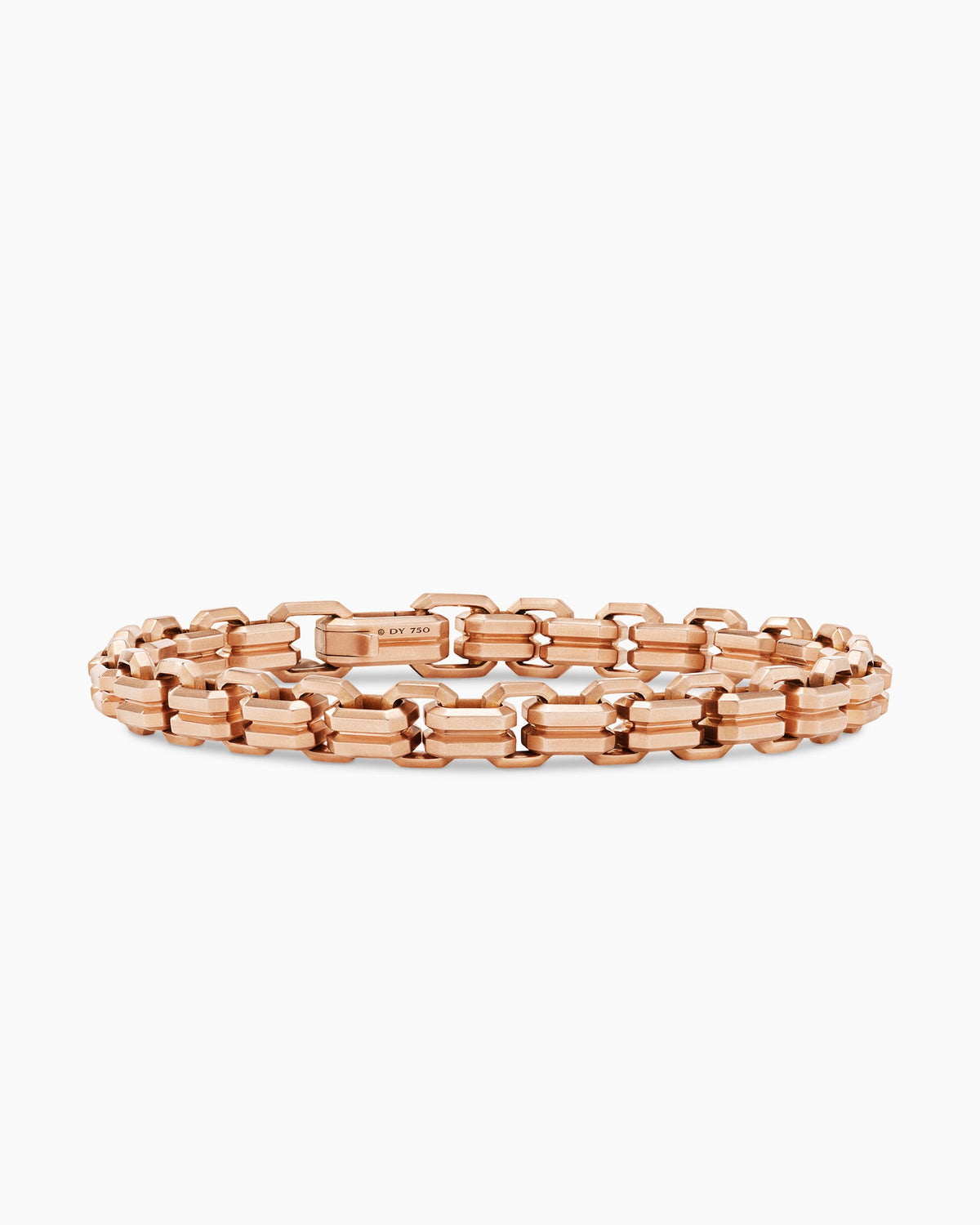 Streamline® Double Link Bracelet in 18K Rose Gold, 8mm